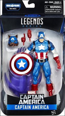 Marvel Legends Series: Captain America (Red Skull Series) Cover Image 1
