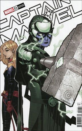 Captain Marvel (2019) issue 21-C Chris Bachalo Cover
