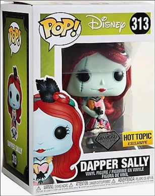 POP! Disney figure 313-B Dapper Sally (Diamond Collection) Hot Topic