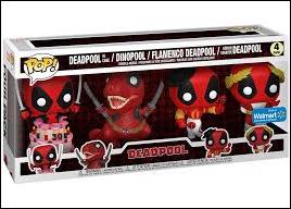 POP! Marvel Multi-Packs figure nn22 Deadpool (in cake/ Dinopool/Flamenco/Roman Senator