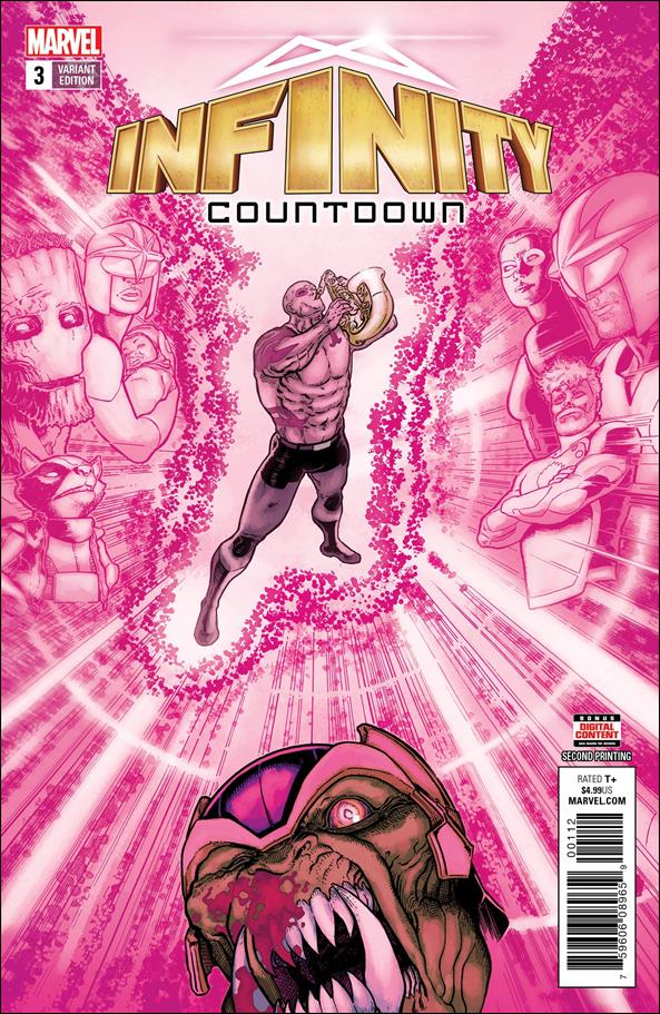 Infinity Countdown issue 3-E Aaron Kuder Cover (2nd Printing)