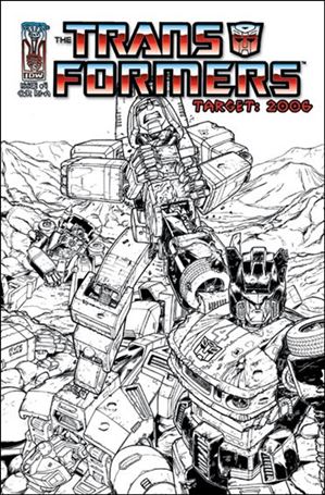 Transformers: Target 2006 issue 4-C Sketch Cover