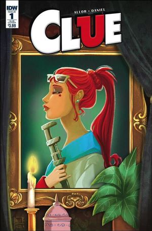 Clue issue 1-C Valentina Pinto Subscription Cover