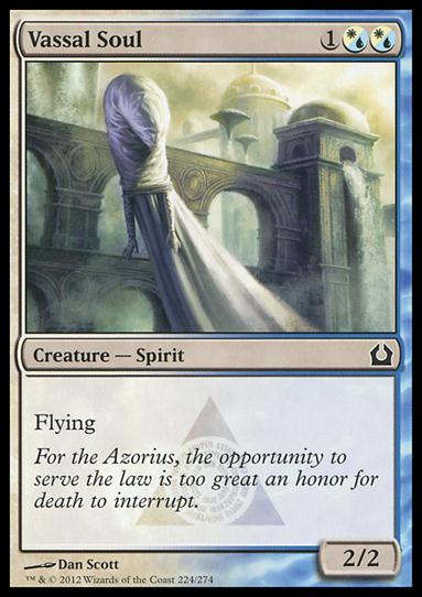 Magic the Gathering: Return to Ravnica (Base Set) card 224 Vassal Soul