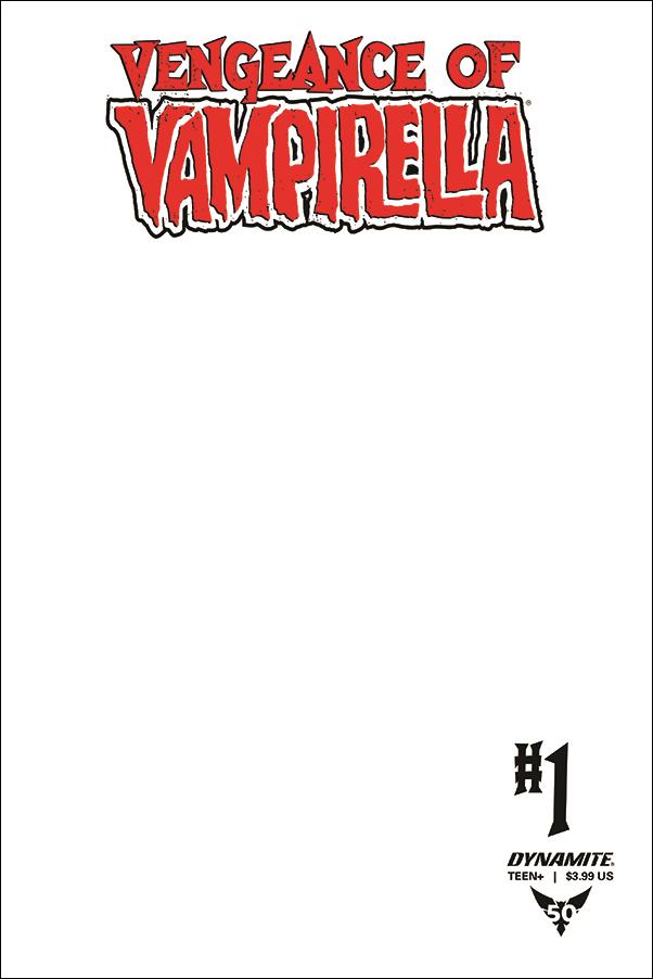 Vengeance of Vampirella (2019) issue 1-F Blank Sketch Cover