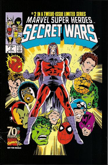 Marvel Super Heroes Secret Wars issue 2-C Marvel Universe (Comic-Packs) Edition