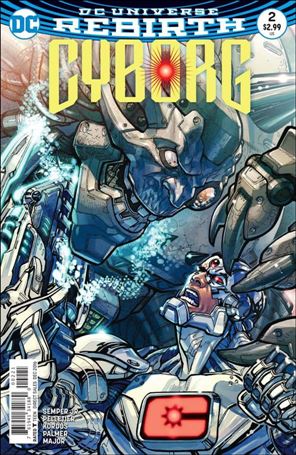 Cyborg (2016) issue 2-B Carlos D'Anda Cover