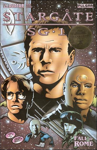 Stargate SG-1: Fall of Rome Prequel issue 1-F Wizard World Los Angeles Gold Seal Cover 1/750