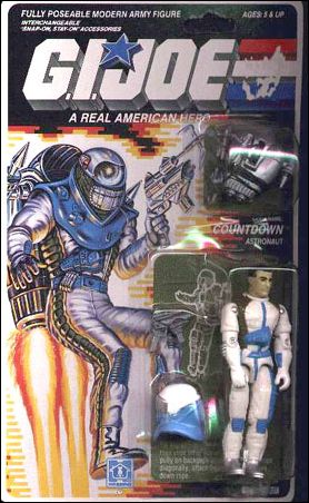 G.I. Joe: A Real American Hero 3 3/4" Basic Action Figures figure 118 Countdown (Astronaut)  