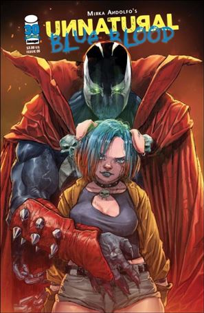 Unnatural: Blue Blood issue 5-C  Ennio Bufi Spawn Cover