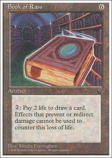 Magic the Gathering: Chronicles (Base Set) card 95 Book of Rass