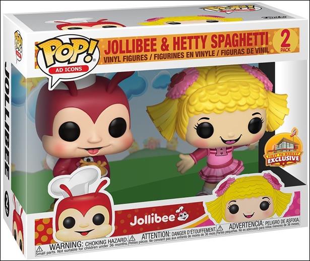POP! Ad Icons Multi-Packs figure nn3 Jollibee & Hetty Spaghetti 2 Pack