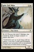 Magic the Gathering: Betrayers of Kamigawa (Base Set) card 23 Split-Tail Miko