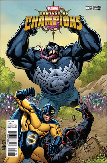 Contest of Champions issue 5-B Ron Lim Cover