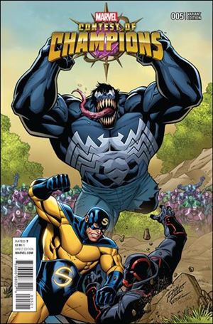 Contest of Champions issue 5-B Ron Lim Cover