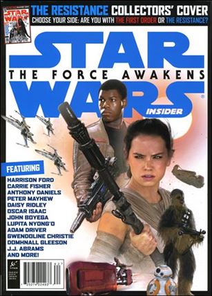 Star Wars Insider issue 162 The Resistance Newsstand Cover