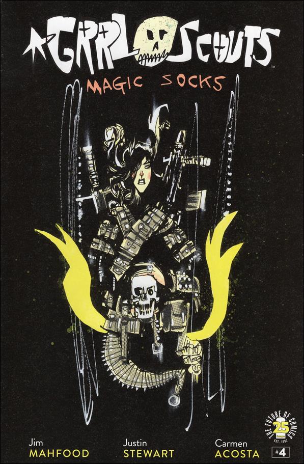 Grrl Scouts: Magic Socks issue 4 Jim Mahfood Cover