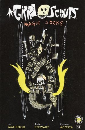 Grrl Scouts: Magic Socks issue 4 Jim Mahfood Cover
