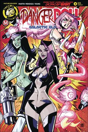Danger Doll Squad: Galactic Gladiators issue 4-C Marcelo Trom Cover