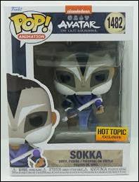 POP! Animation figure 1482 Sokka (Hot Topic Exclusive)