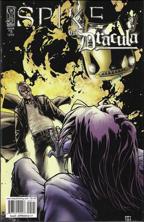 Spike vs Dracula issue 5-C Zach Howard Cover