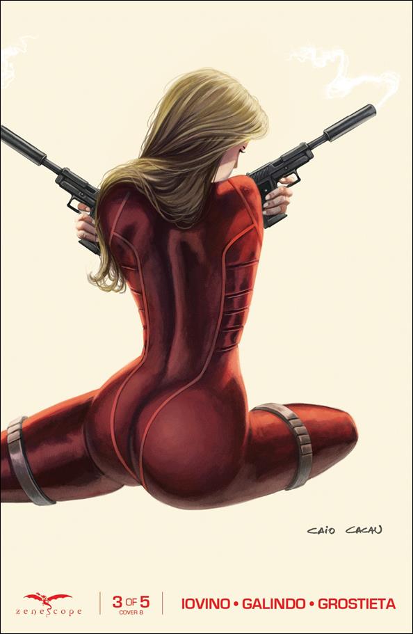 Red Agent issue 3-B Caio Cacau Wraparound Cover