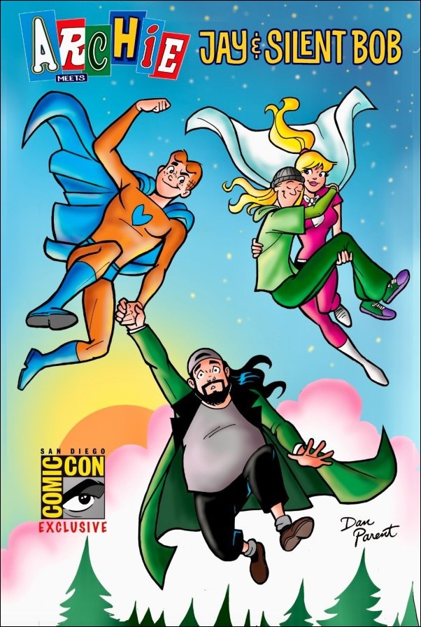 Archie Meets Jay & Silent Bob issue 1-ZC Convention Exclusive Dan Parent Cover