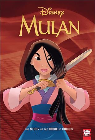 Disney Mulan: The Story of the Movie in Comics Cover Image 1