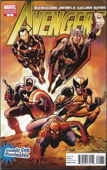 Avengers (2010) issue 1-K John Romita Sr. San Diego Comic-Con Cover
