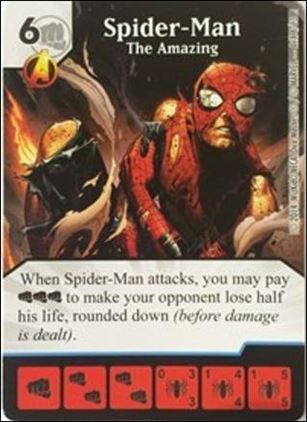 Marvel Dice Masters Avengers vs. X-Men  card AvX 8 Spider-Man: The Amazing