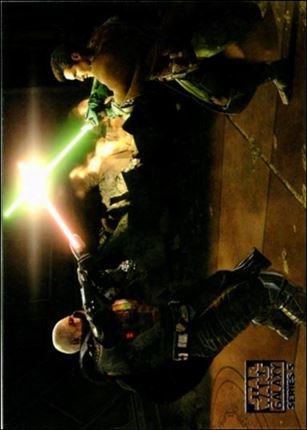 Star Wars Galaxy: Series 5 (Base Set) card 117 Clash of the Foils