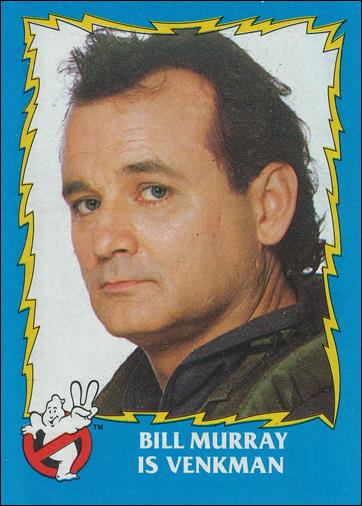 Ghostbusters II (Base Set) card 2 Bill Murray is Venkman