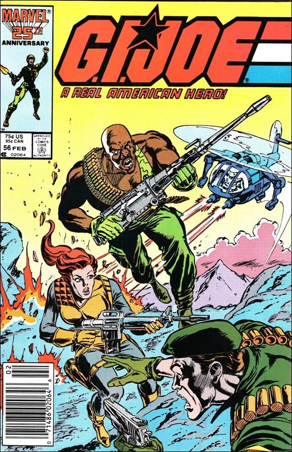 G.I. Joe: A Real American Hero issue 56-B Newsstand Cover