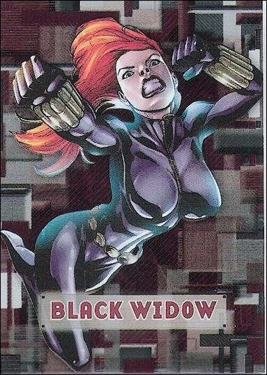 Marvel Beginnings: Series 3 (Prime Micromotion Cel Subset) card M3-5 Black Widow