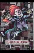 Marvel Beginnings: Series 3 (Prime Micromotion Cel Subset) card M3-5 Black Widow
