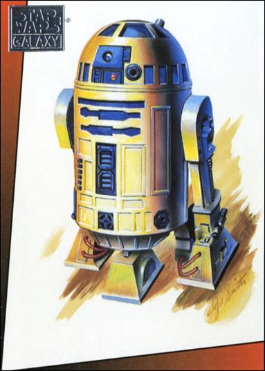 Star Wars Galaxy: Series 1 (Factory Base Set) card 12 R2-D2