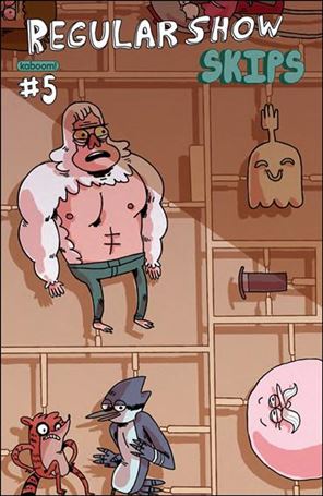 Regular Show: Skips issue 5-B Felicia Choo Cover