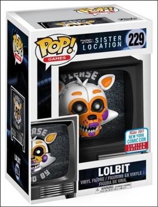 POP! Games figure 229 Lolbit (2017 NYCC Exclusive)