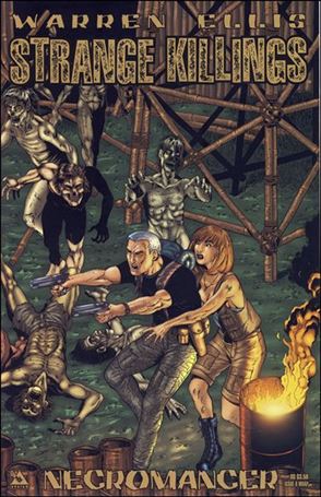 Strange Killings: Necromancer issue 6-B Wraparound Cover