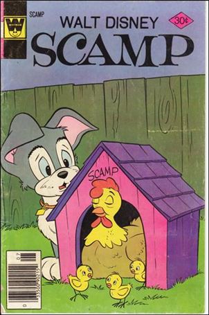 Walt Disney Scamp issue 36-B Whitman Cover