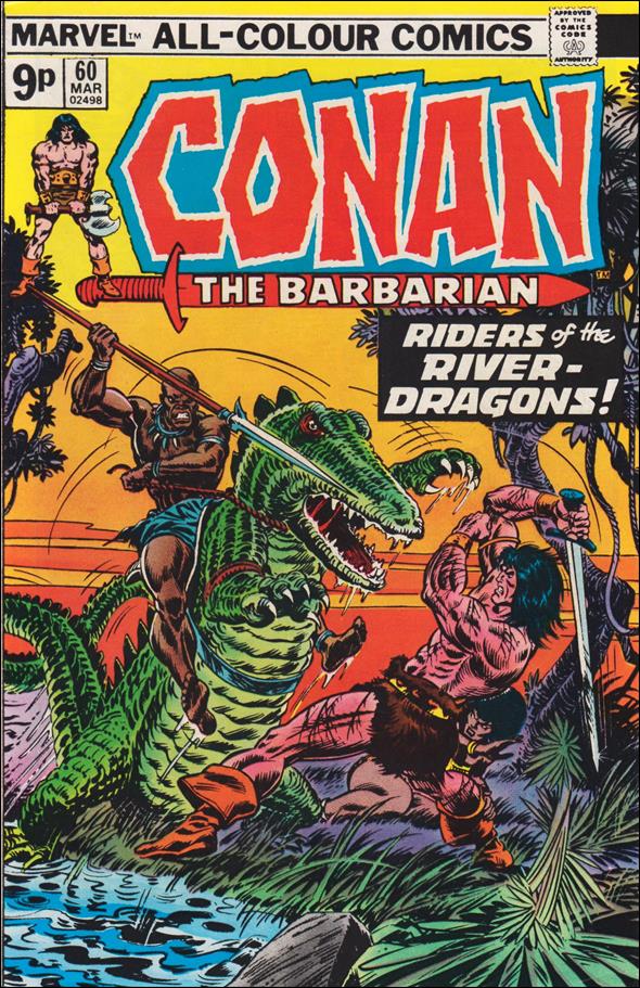 Conan the Barbarian (1970) issue 60-B UK Price Cover