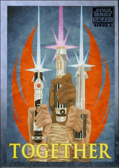 Star Wars Galaxy: Series 5 (Base Set) card 20 New Republic: Together