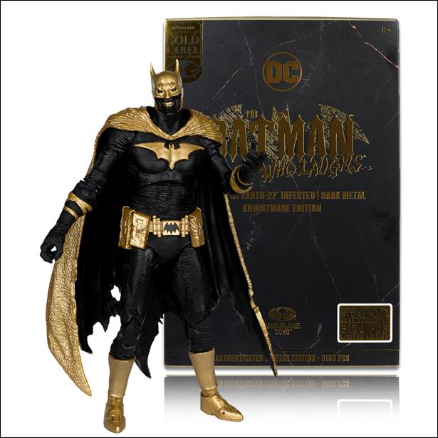 McFarlane DC Multiverse (Gold Label) issue Nn91 Batman of Earth-22-Infected (knightmare-Dark Metal
