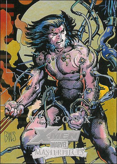 2008 Marvel Masterpieces: Series 3 (X-Men Subset) card XM7 Weapon X
