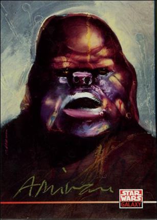Star Wars Galaxy: Series 4 (Autograph Subset) card 209 Marshall Arisman
