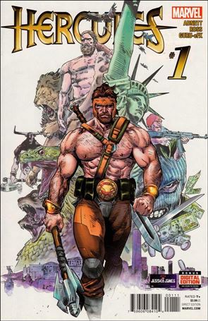 Hercules (2016) issue 1 Clay Mann Cover