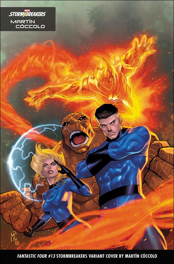 Fantastic Four (2022) issue 13-B Martin Coccolo Stormbreakers Cover