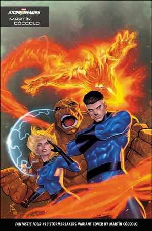 Fantastic Four (2022) issue 13-B Martin Coccolo Stormbreakers Cover