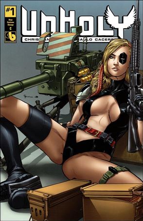 Unholy (2017) issue 1-S Christian Zanier Onyx Costume Change Cover C
