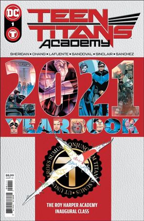 Teen Titans Academy 2021 Yearbook Cover Image 1